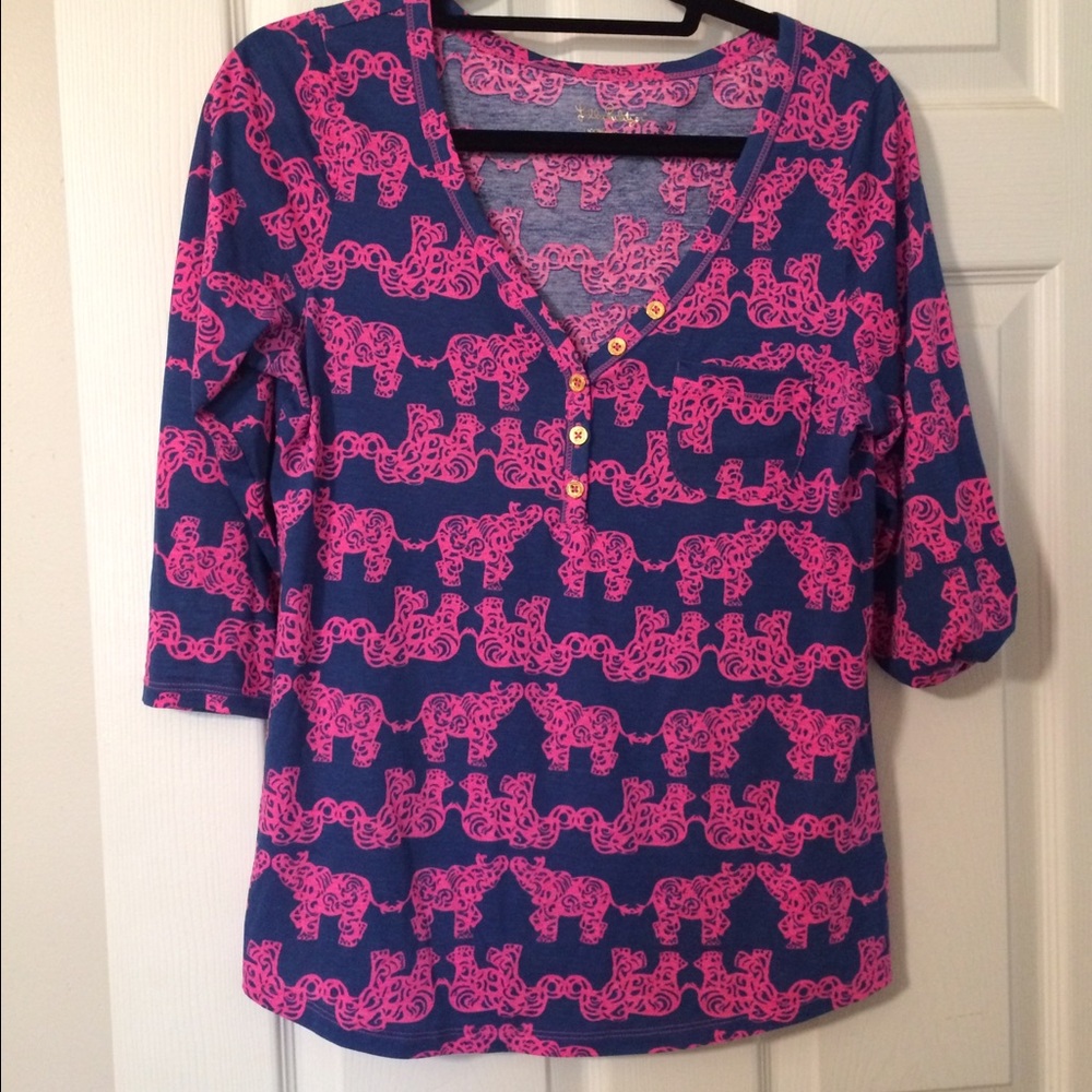 Lilly puliTzer palmetto top pack your trunk